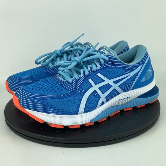 Asics | Shoes | Asics Gelnimbus 2 Blueorange Athletic Running Shoes 112a155  Womens Size 95 | Poshmark